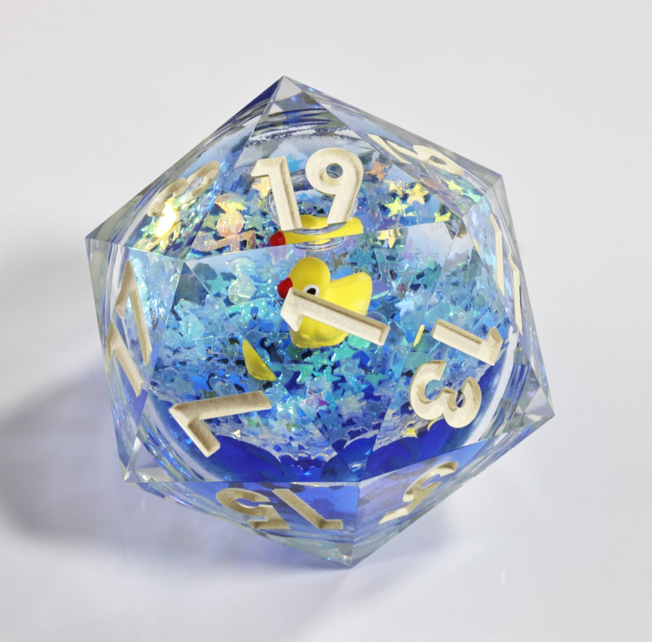 Sharp Edge Dice 50mm-D20 Liquid Core Duck