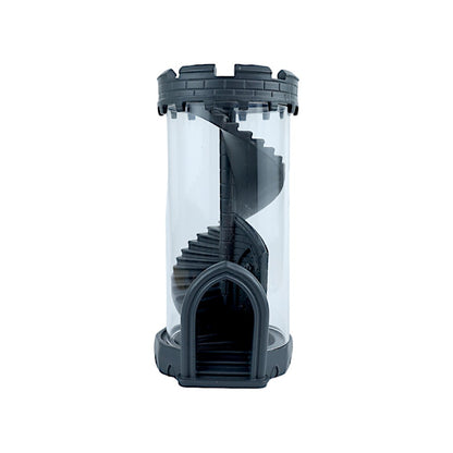 Seethrough Dice Tower - Grey