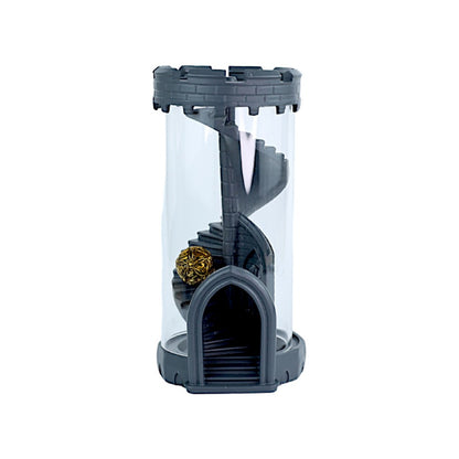 Seethrough Dice Tower - Grey