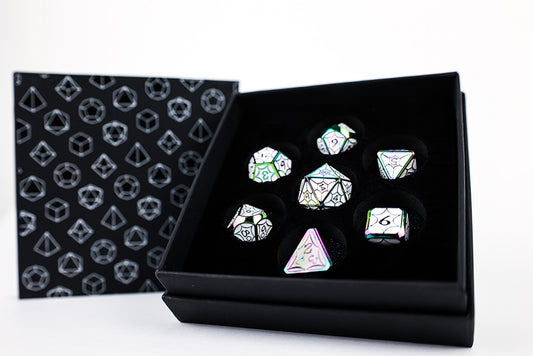 LPG Dice RPG Set Leadlight Dazzle Bright