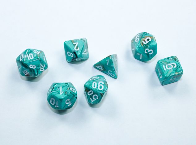 Marble Mini Oxi-Copper/White 7-Die Set