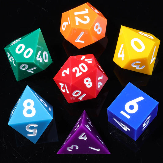 Sharp Edge Dice Rainbow Dice