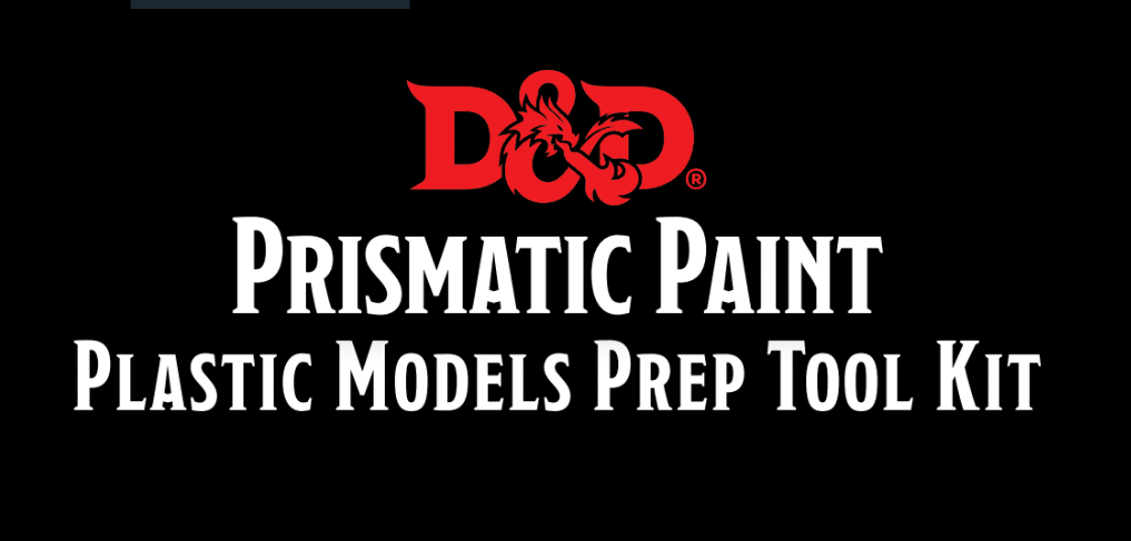 D&D Prismatic Paint Plastic Models Prep Tool Kit