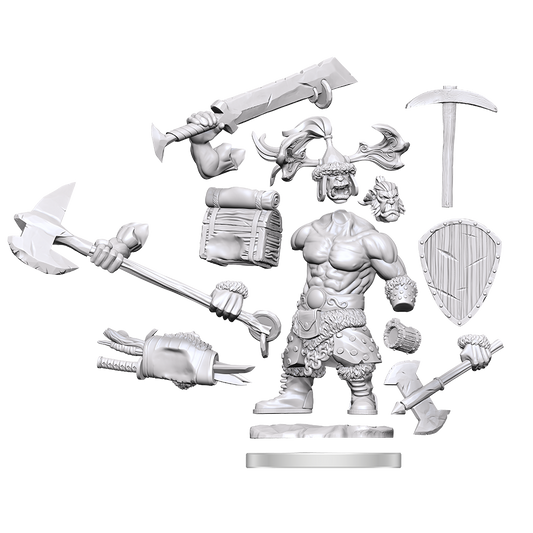 D&D Frameworks Orc Barbarian Male