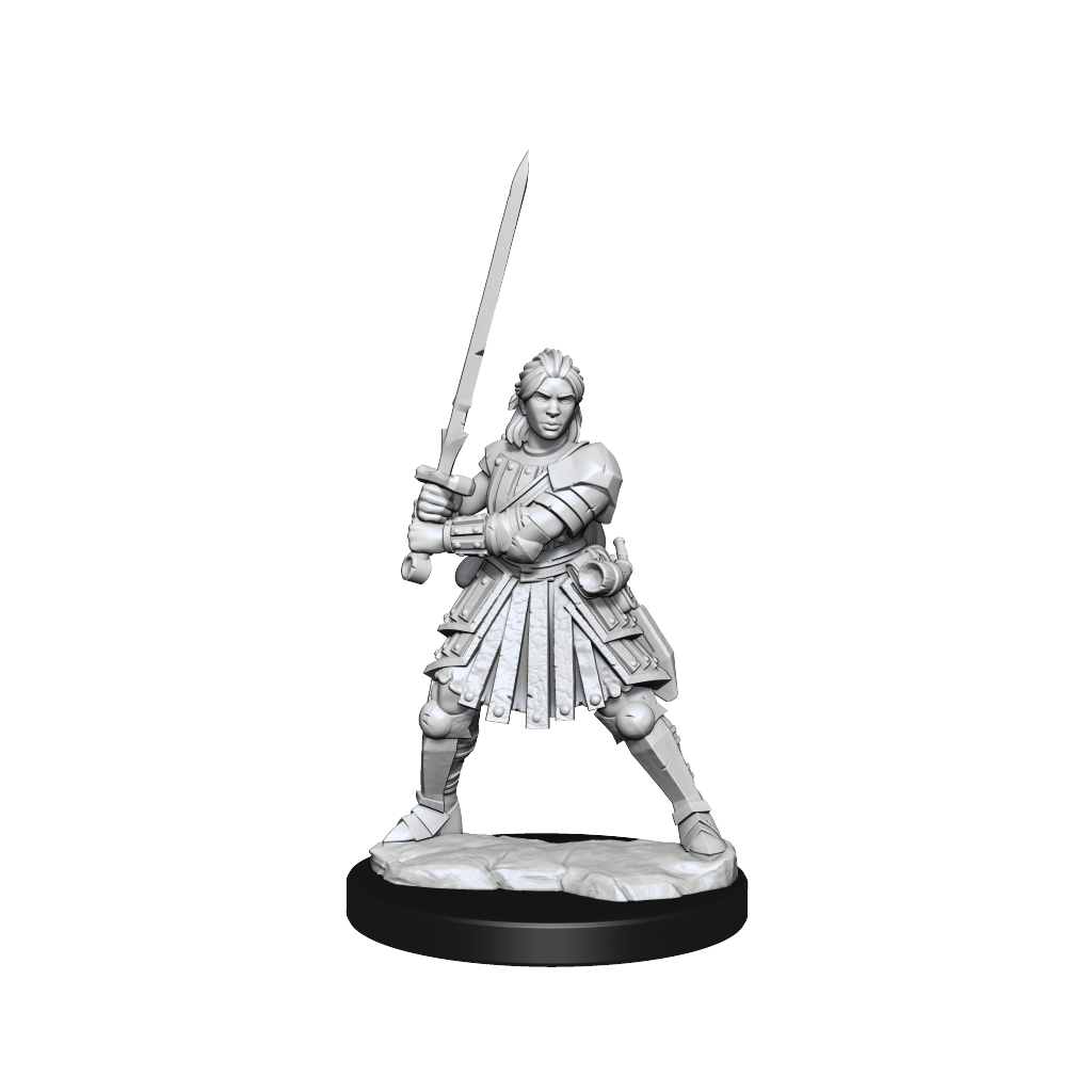 D&D Frameworks Human Fighter Female