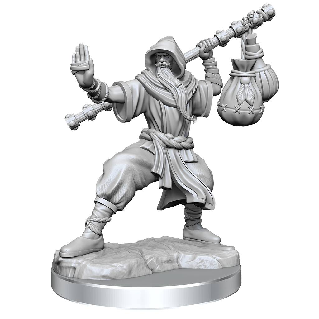 D&D Frameworks Human Monk Male