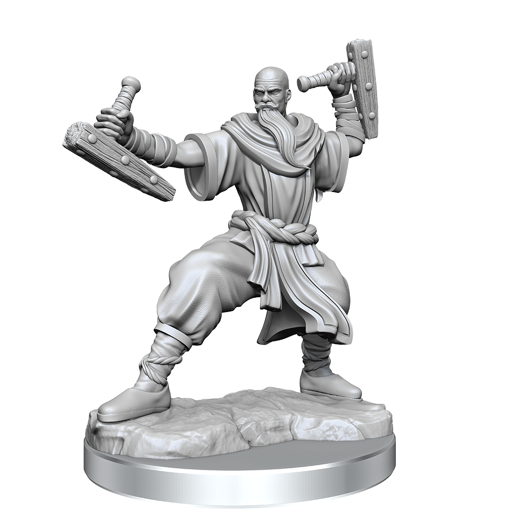 D&D Frameworks Human Monk Male