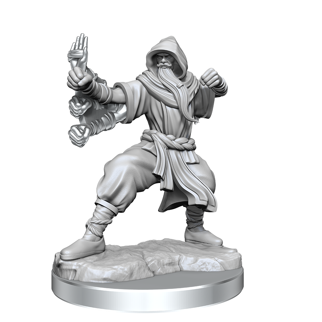 D&D Frameworks Human Monk Male