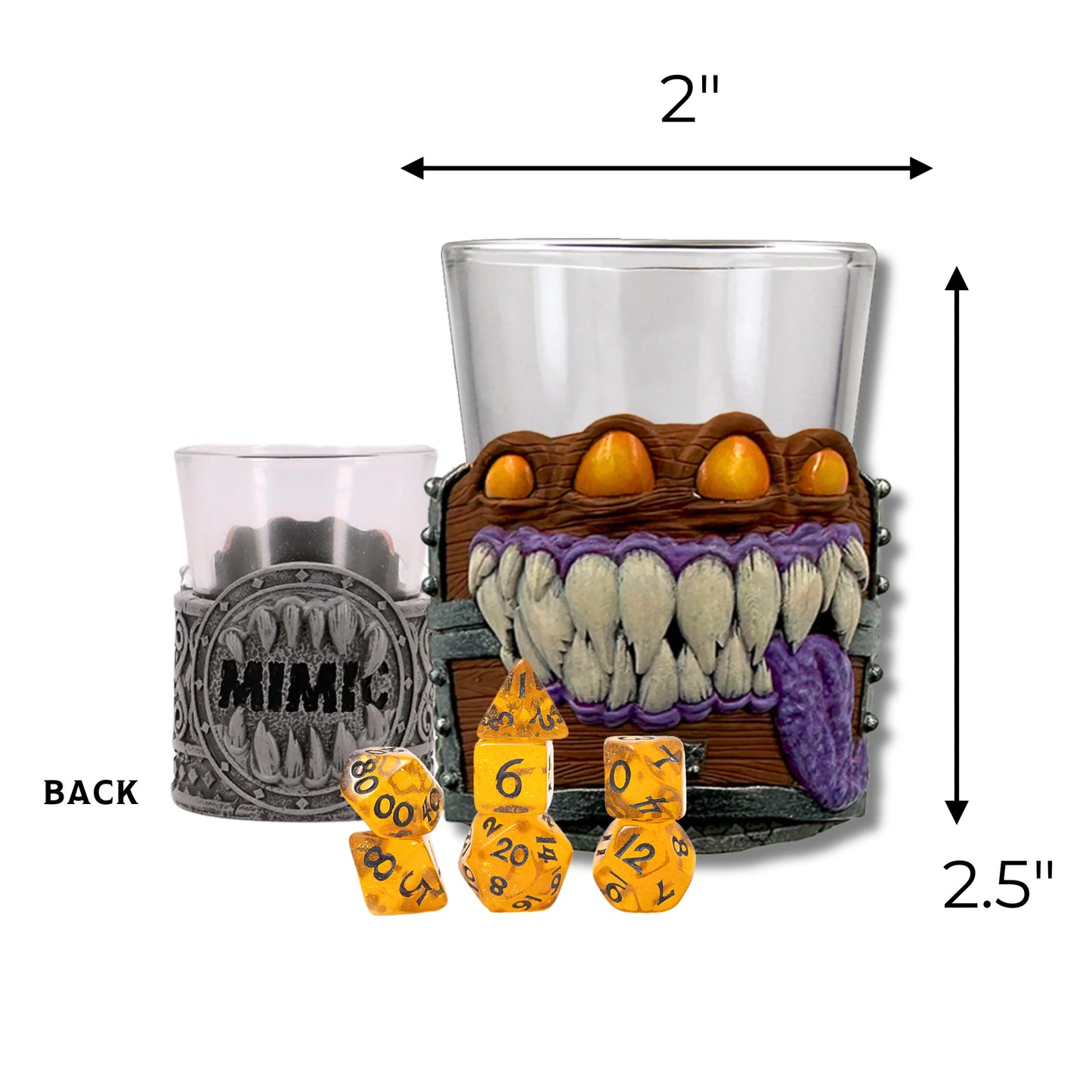 Dugeons & Dragons Mini Dice Cups (Sirius Dice) - Single