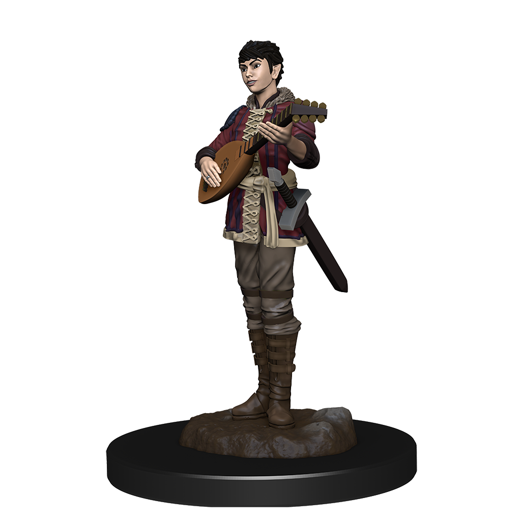 D&D Premium Painted Figures Half-Elf Bard Female