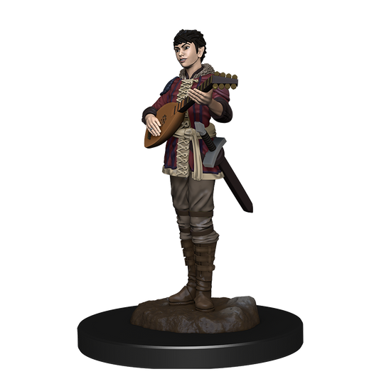 D&D Premium Painted Figures Half-Elf Bard Female