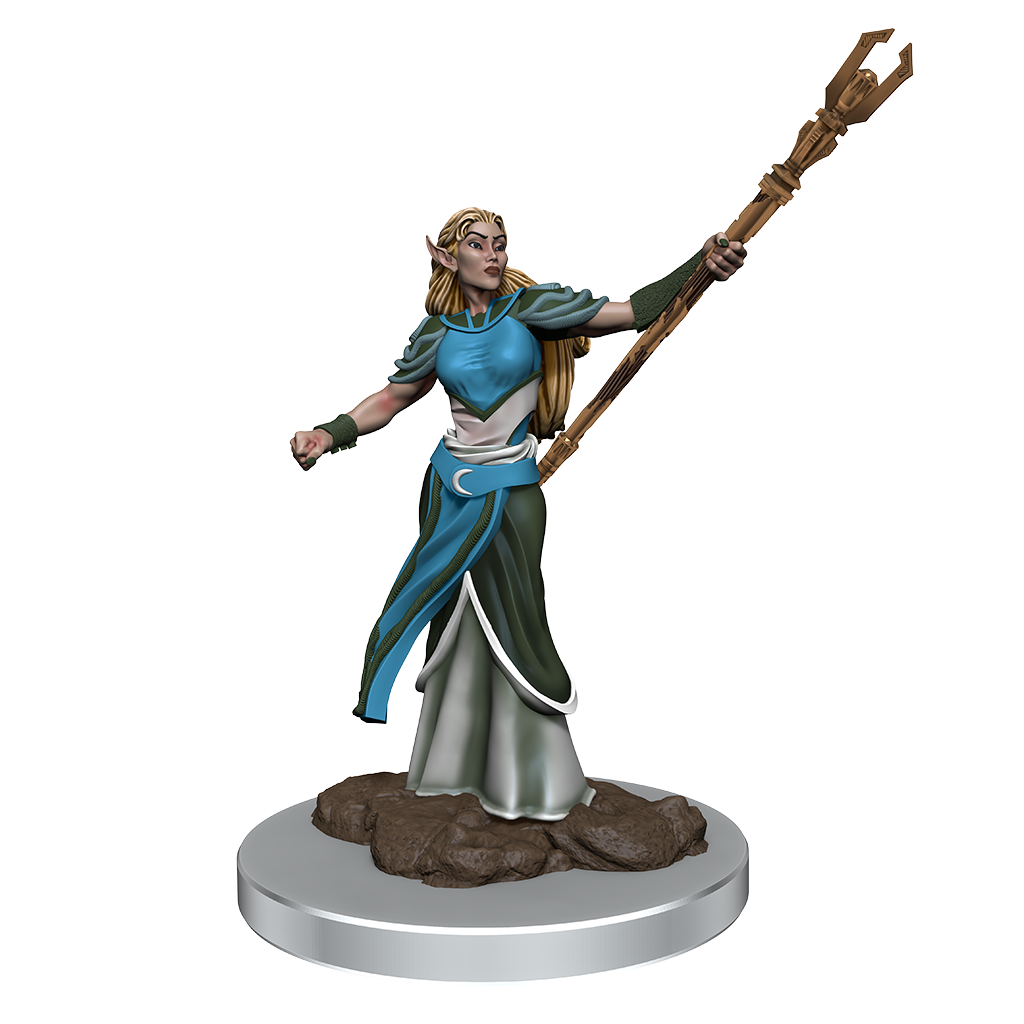 D&D Premium Painted Figures Elf Sorcerer Female