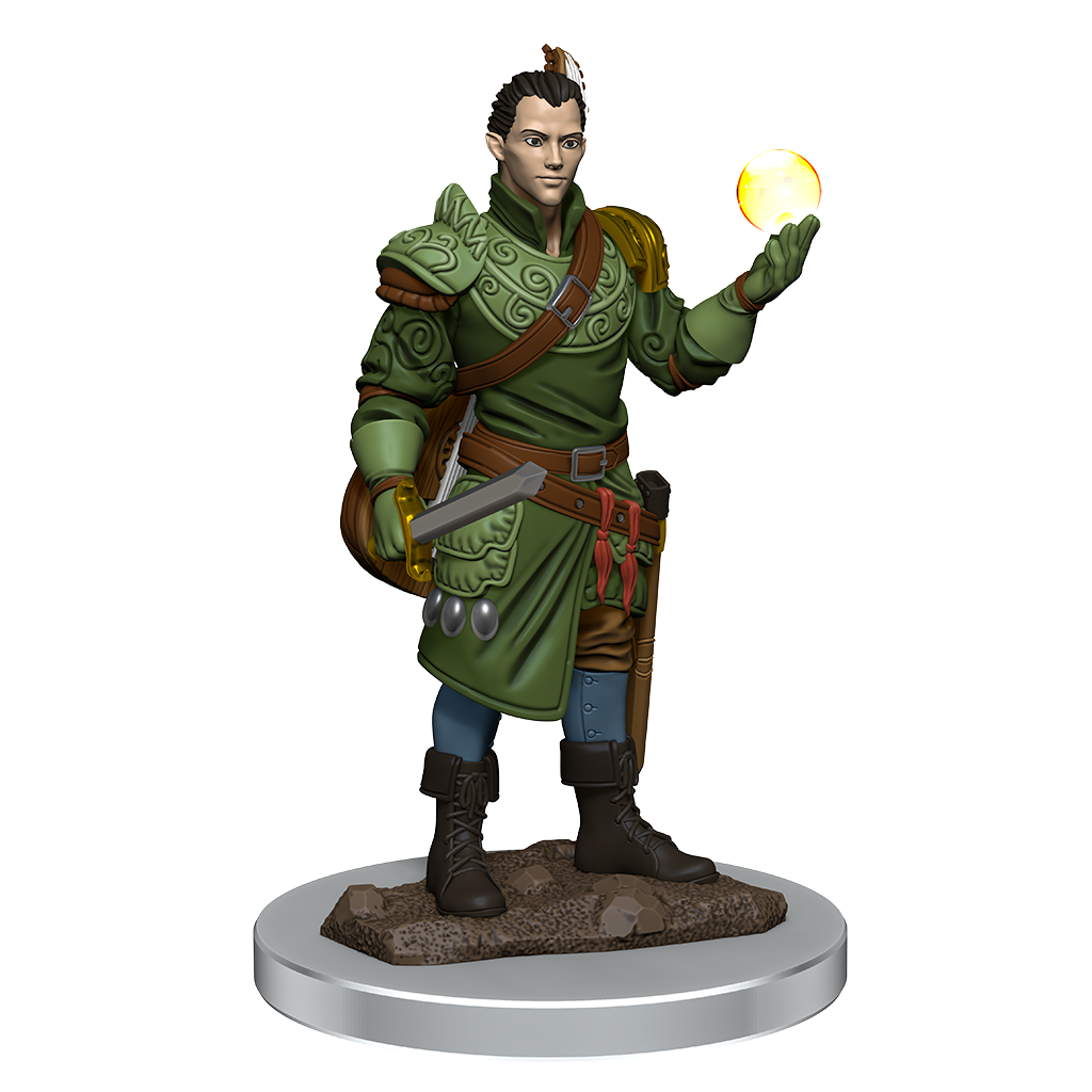 D&D Premium Painted Figures Half-Elf Bard Male