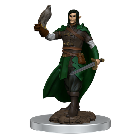 D&D Premium Painted Figures Elf Ranger Male