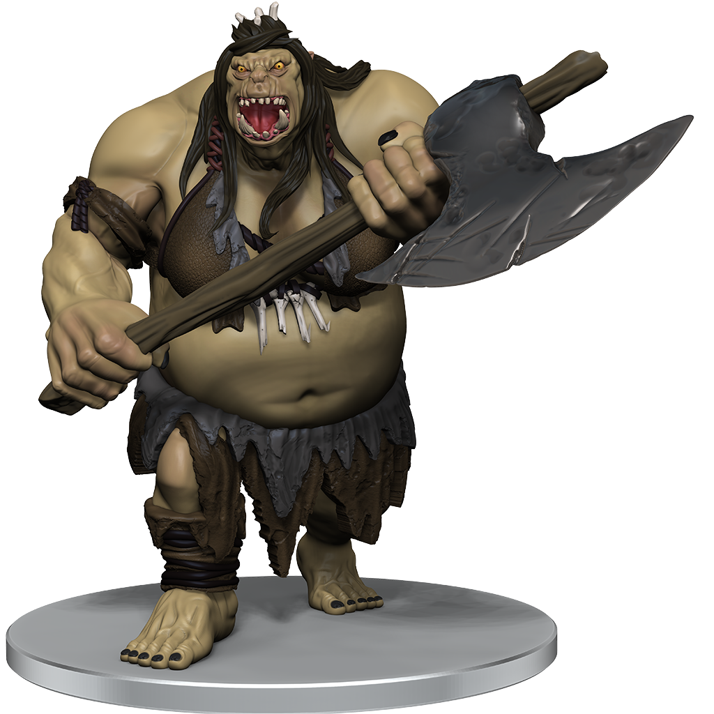 D&D Icons of the Realms Ogre Warband