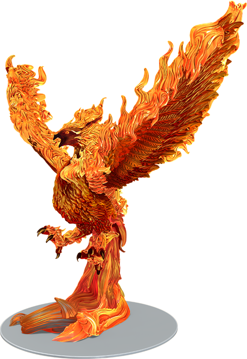 D&D Icons of the Realms Miniatures Elder Elemental Phoenix