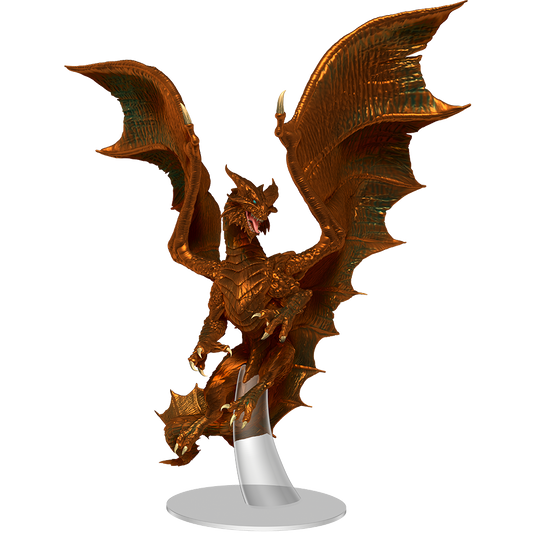 D&D Icons of the Realms Adult Copper Dragon