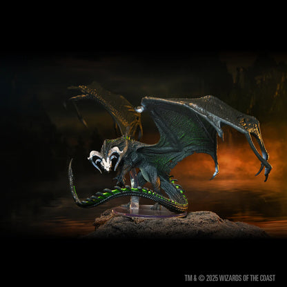 D&D 2024 - Icons of the Realms: Adult Black Dragon