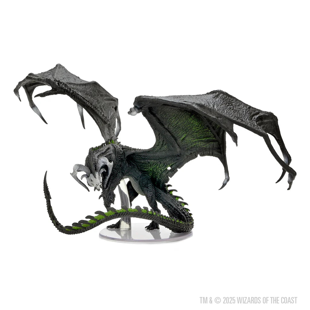 D&D 2024 - Icons of the Realms: Adult Black Dragon