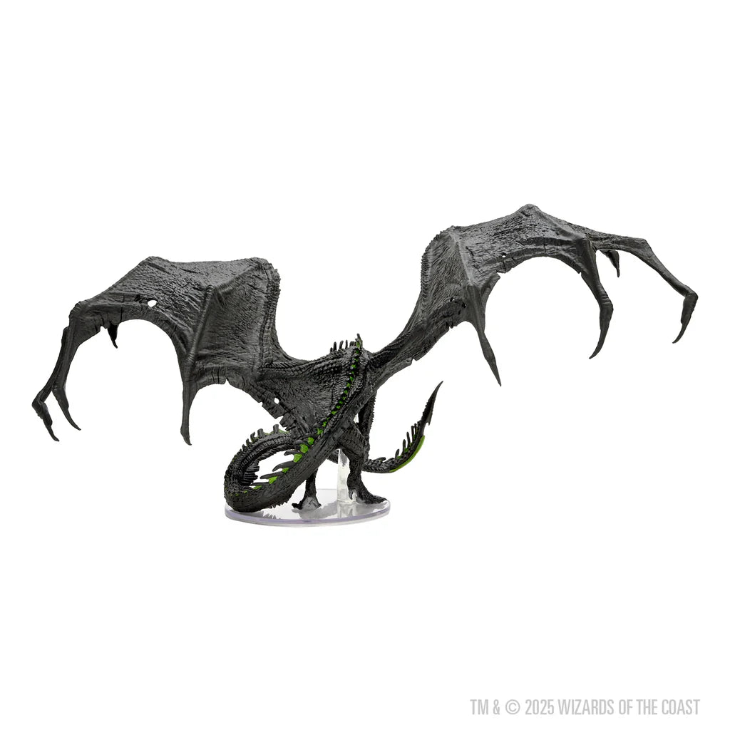 D&D 2024 - Icons of the Realms: Adult Black Dragon