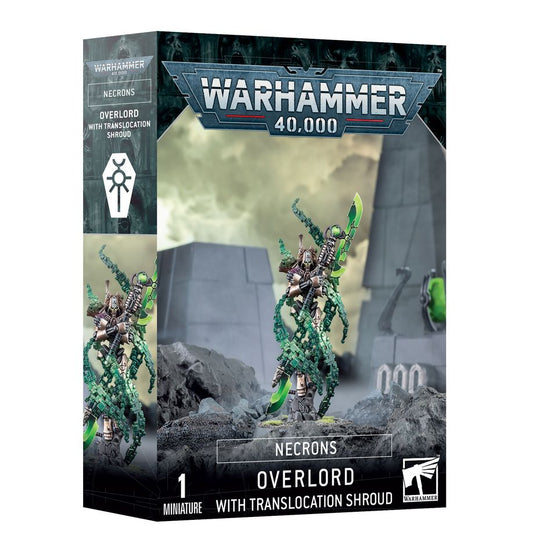 Necrons: Overlord + Translocation Shroud