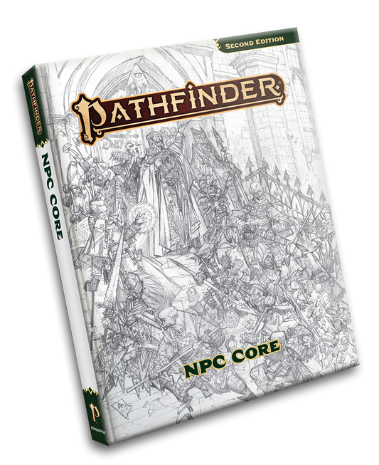 Pathfinder RPG NPC Core Sketch Cover (P2)