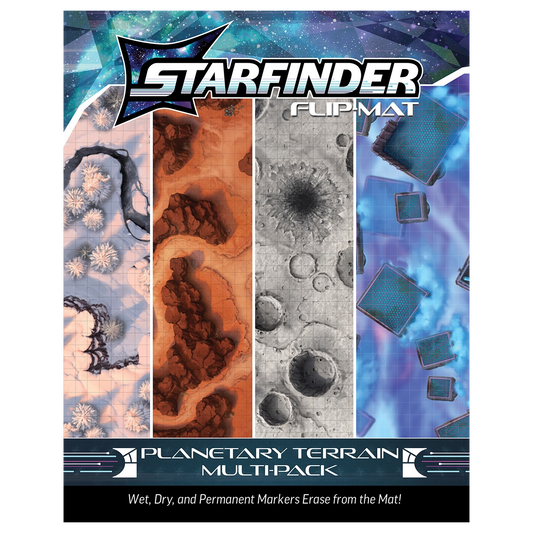 Starfinder Flip-Mat: Planetary Terrain Multi-Pack