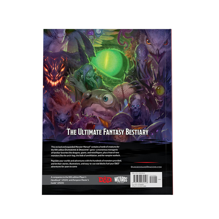 D&D 2024 Monster Manual