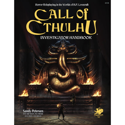 Call of Cthulhu RPG - Investigator Handbook