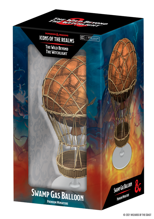 D&D Icons of the Realms Miniatures The Wild Beyond the Witchlight Swamp Gas Balloon Premium