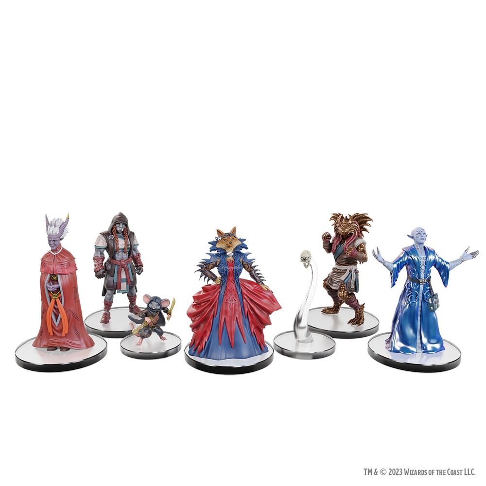 D&D Icons of the Realms: Planescape: Adventures in the Multiverse - Character Miniatures Boxed Set