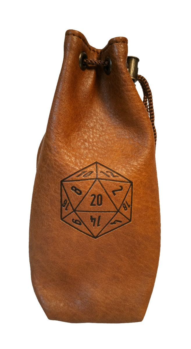 Dice Bag - Small Brown