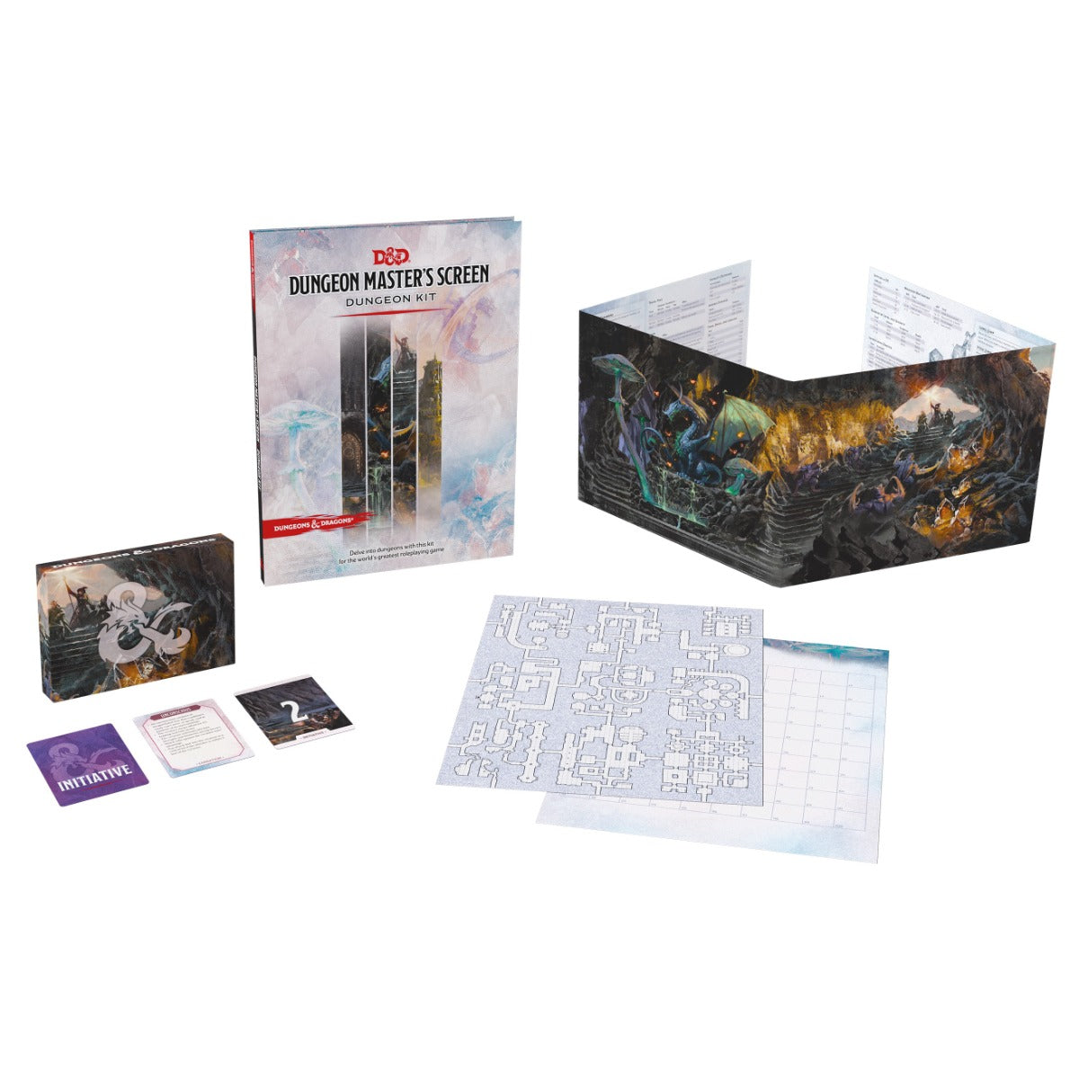 D&D Dungeon Masters Screen Dungeon Kit