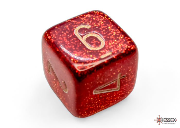 Glitter Ruby/Gold 7-Die Set