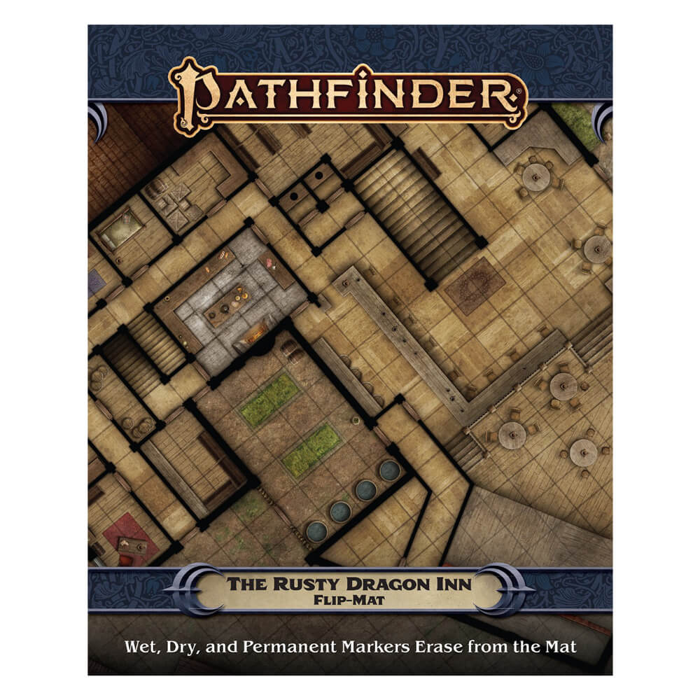 Pathfinder Accessories: Flip Mat The Rusty Dragon Inn