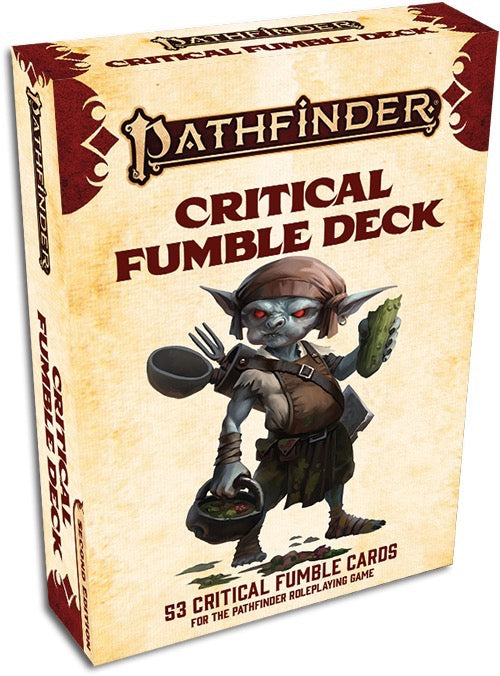 Pathfinder Second Edition: Critical Fumble Deck