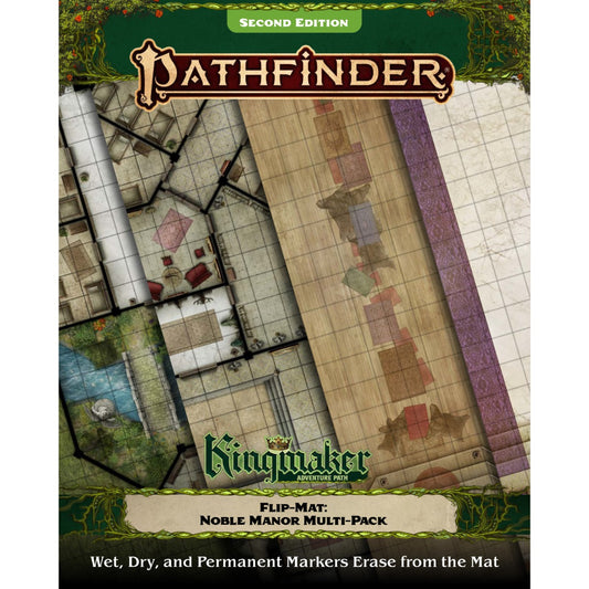 Pathfinder Second Edition: Flip-Mat: Kingmaker Adventure Path Noble Manor Multi-Pack