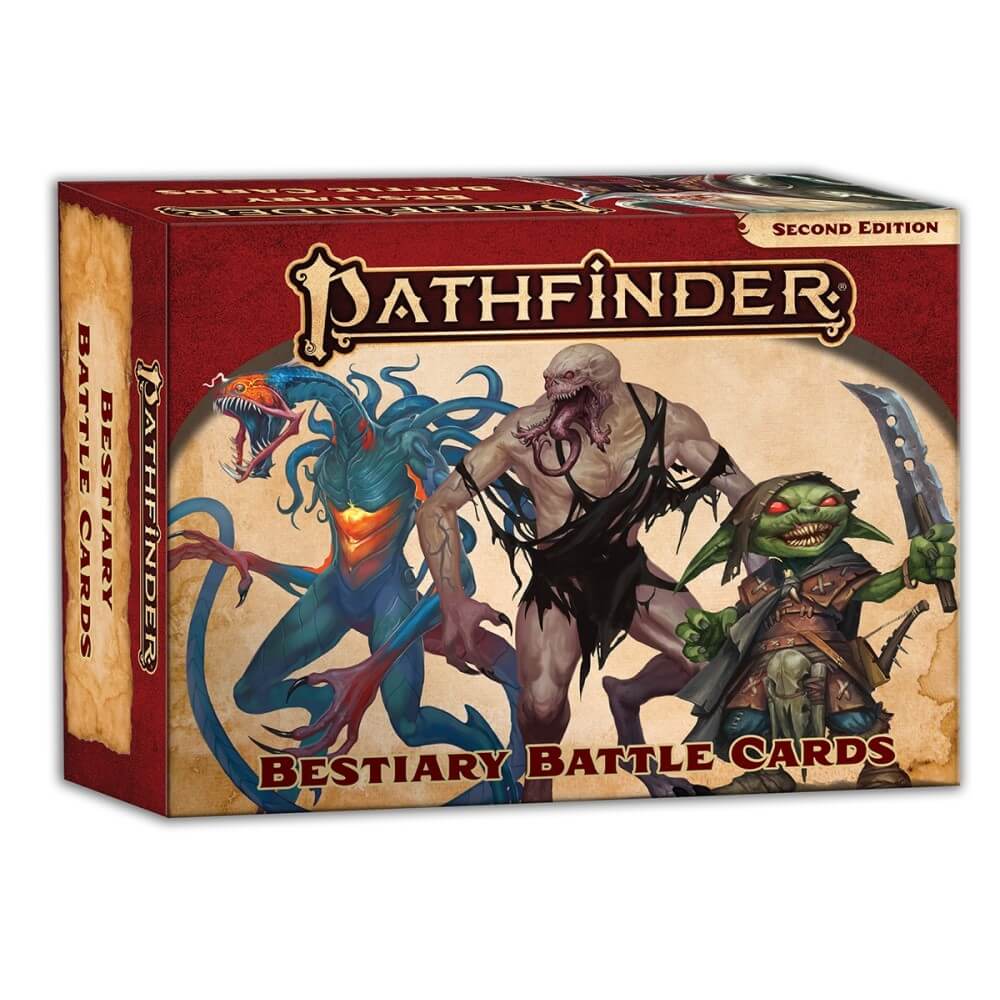 Pathfinder Second Edition: Bestiary Battle Cards