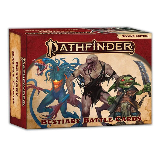 Pathfinder Second Edition: Bestiary Battle Cards