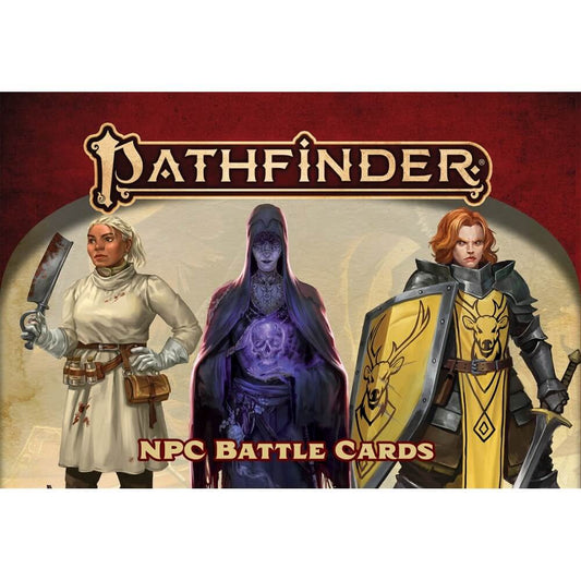 Pathfinder Second Edition: NPC Battle Cards