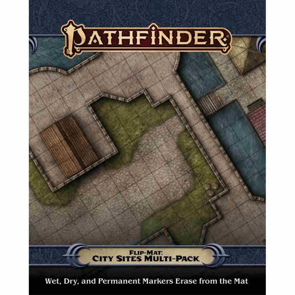 Pathfinder Accessories: Flip Mat: City Sites Multi Pack