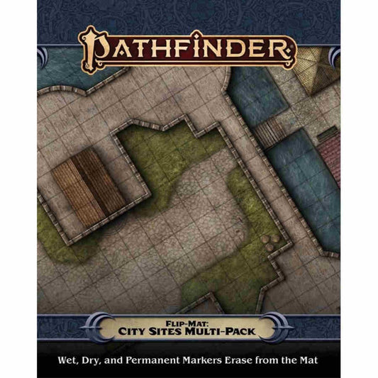 Pathfinder Accessories: Flip Mat: City Sites Multi Pack