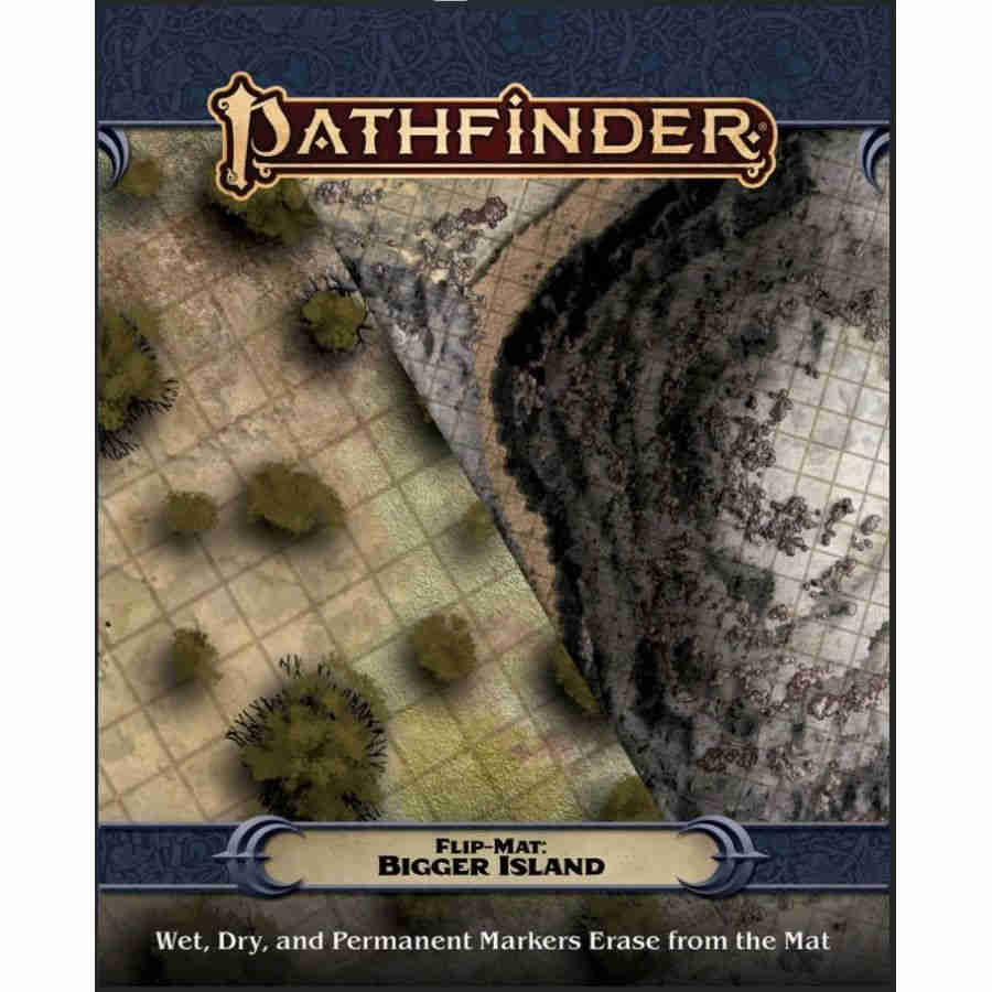 Pathfinder Accessories: Flip Mat: Bigger Island