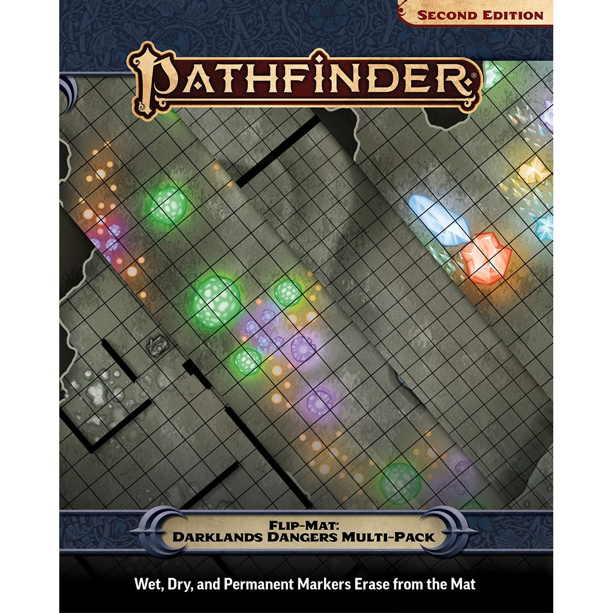 Pathfinder Accessories: Flip Mat: Darklands Dangers Multi Pack