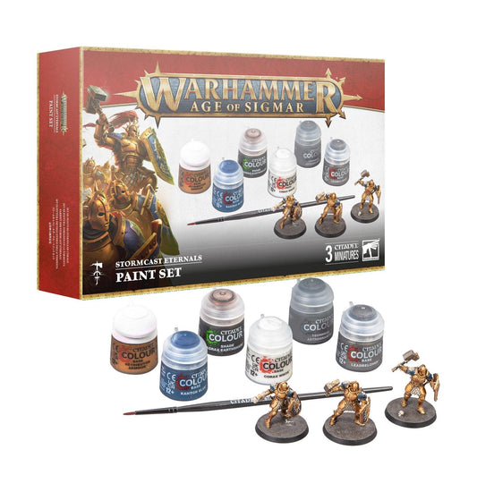 AOS Stormcast Eternals + Paint Set